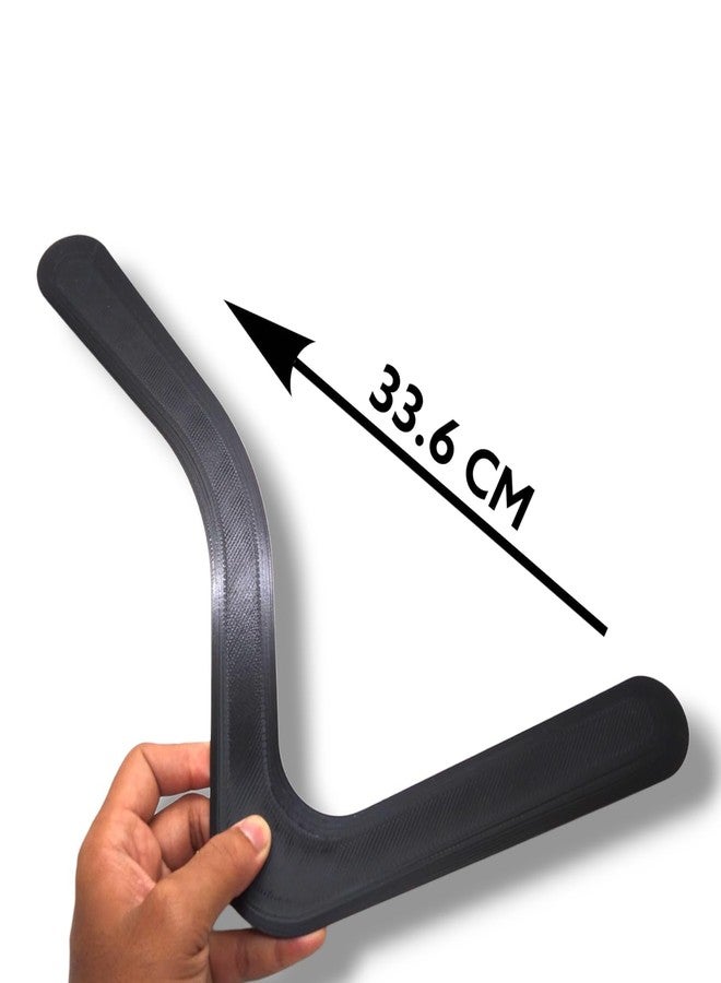 CERO ® 3D Printed Outdoor Big Boomerang for Kids, 2 to 12 Year Old Boy | Girls (Yellow PLA Plastic) - Image 2